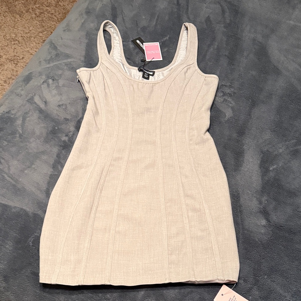 Elegant Gray Dress